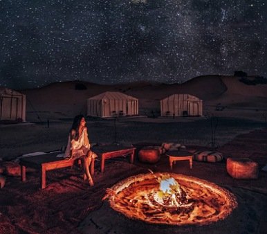 Excursion en Camello en el Desierto Merzouga